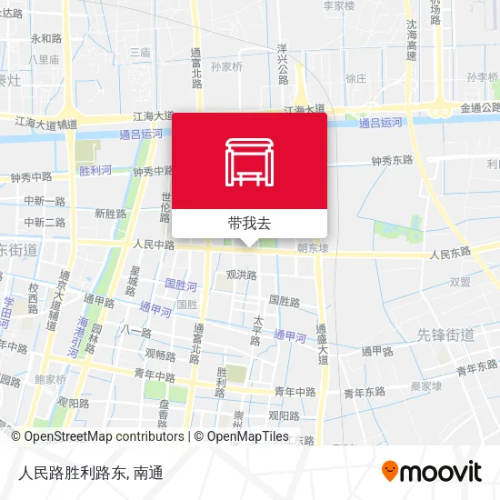 人民路胜利路东地图