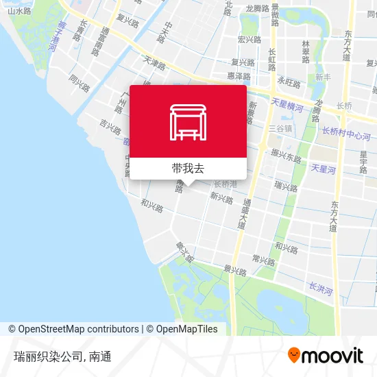 瑞丽织染公司地图