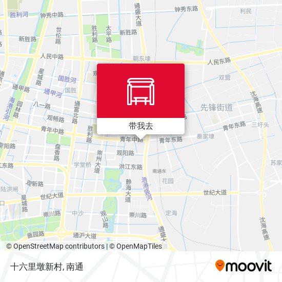 十六里墩新村地图