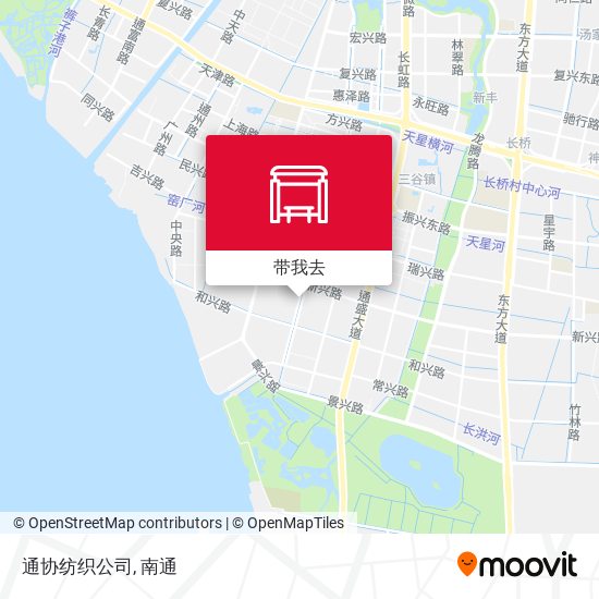 通协纺织公司地图
