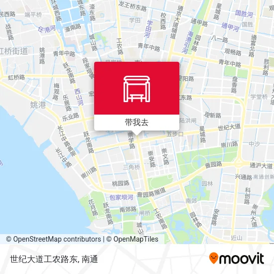 世纪大道工农路东地图