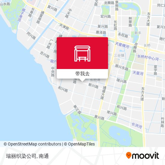 瑞丽织染公司地图