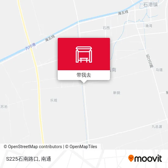 S225石南路口地图