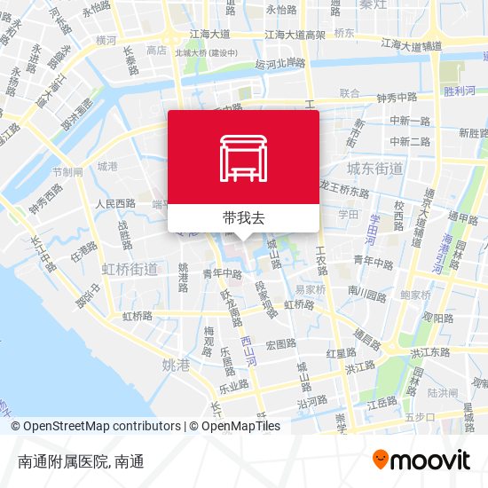 南通附属医院地图