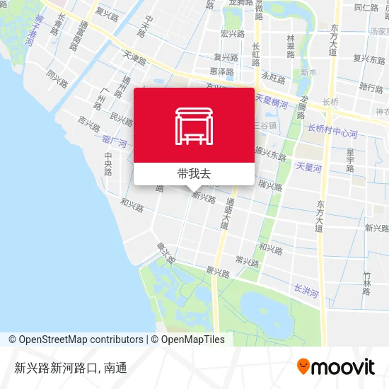 新兴路新河路口地图