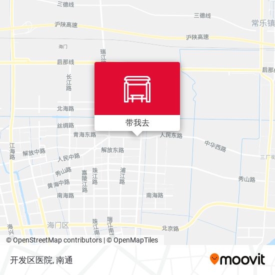 开发区医院地图