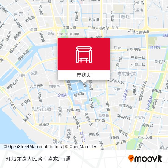 环城东路人民路南路东地图
