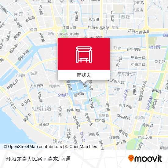 环城东路人民路南路东地图