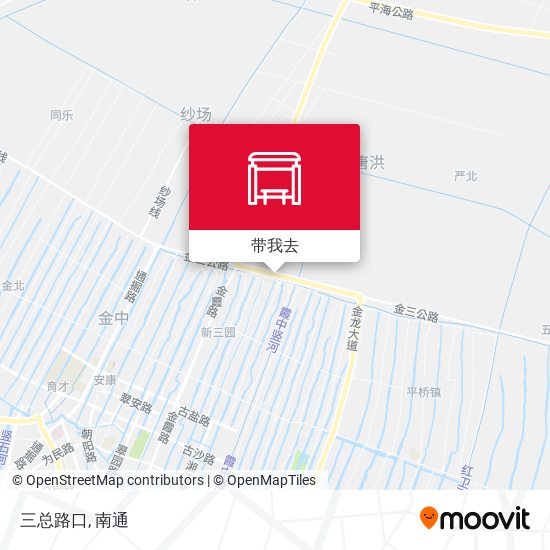 三总路口地图
