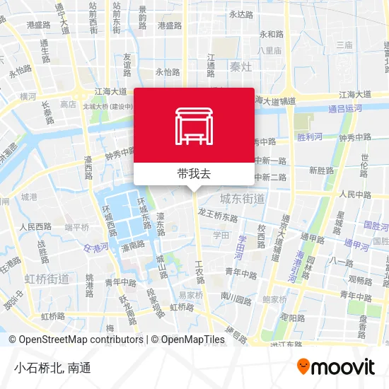 小石桥北地图