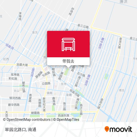 翠园北路口地图