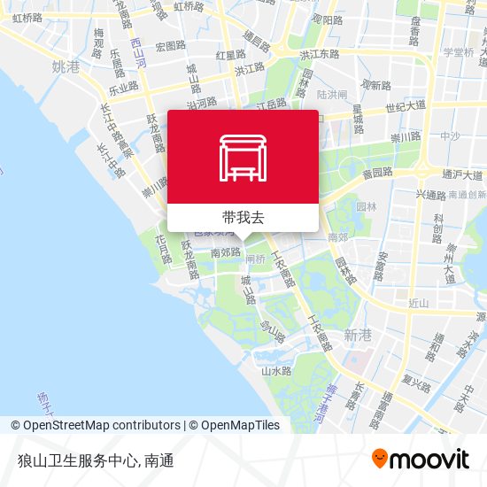 狼山卫生服务中心地图