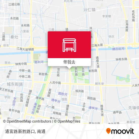 通富路新胜路口地图