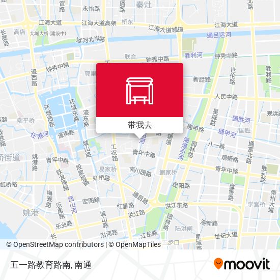 五一路教育路南地图