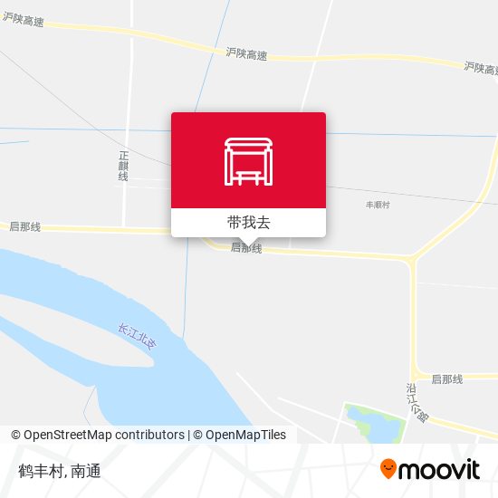 鹤丰村地图