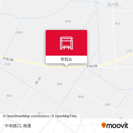 中和路口地图