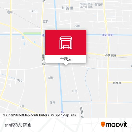 丽馨家纺地图