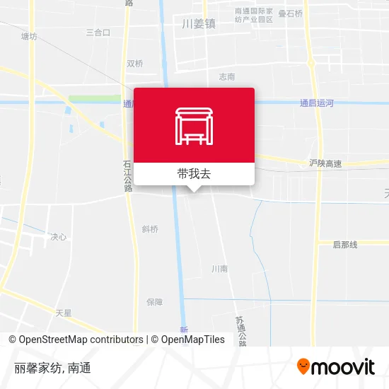 丽馨家纺地图