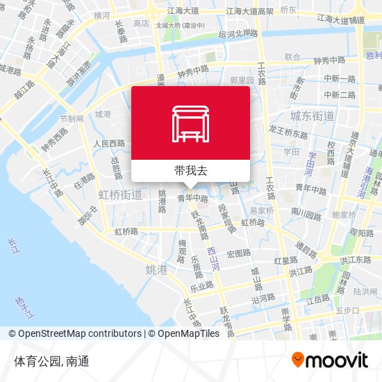 体育公园地图