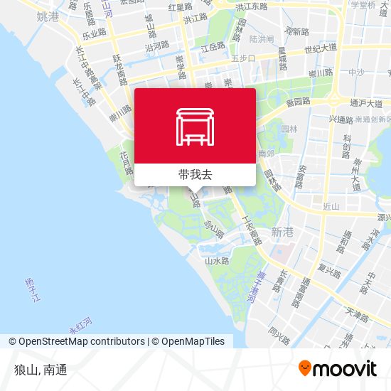 狼山地图