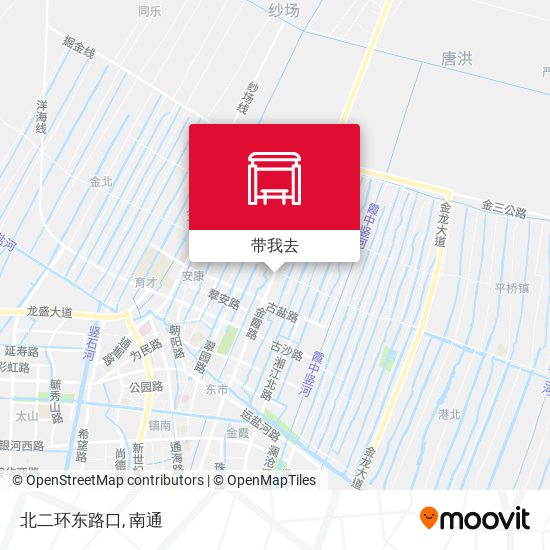 北二环东路口地图