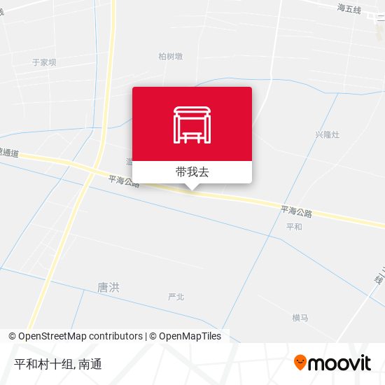 平和村十组地图