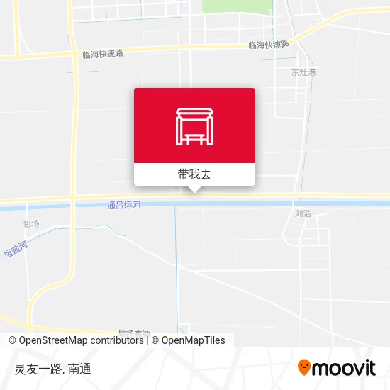 灵友一路地图