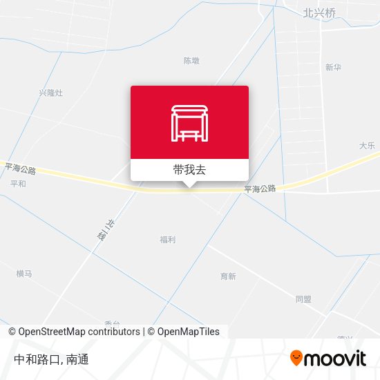 中和路口地图