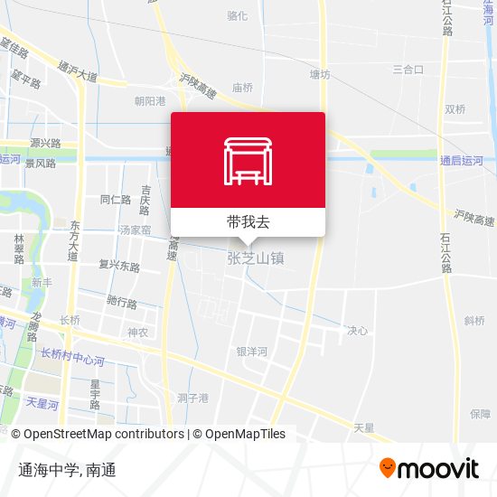 通海中学地图