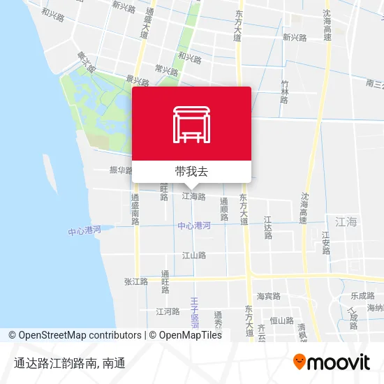 通达路江韵路南地图