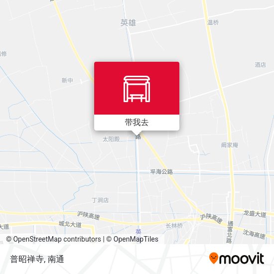 普昭禅寺地图