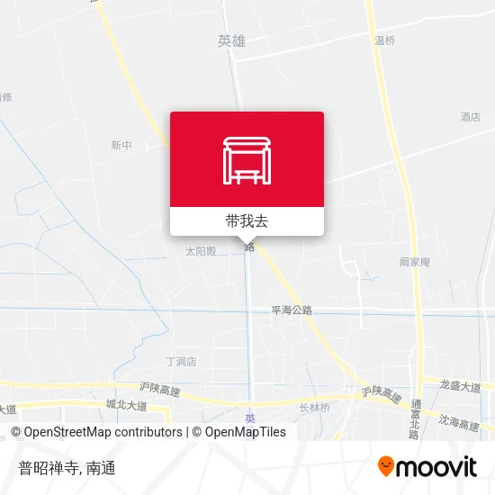 普昭禅寺地图