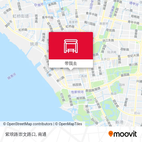 紫琅路崇文路口地图