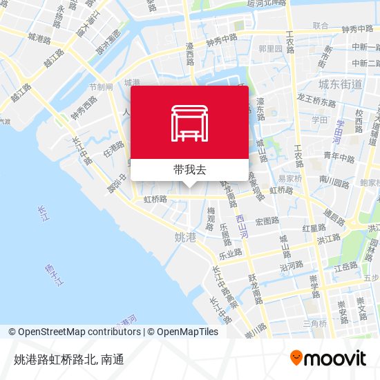 姚港路虹桥路北地图