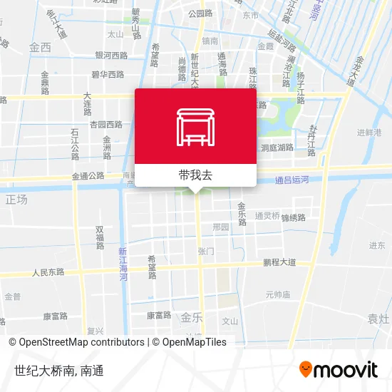 世纪大桥南地图