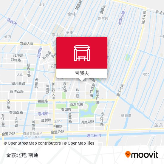 金霞北苑地图