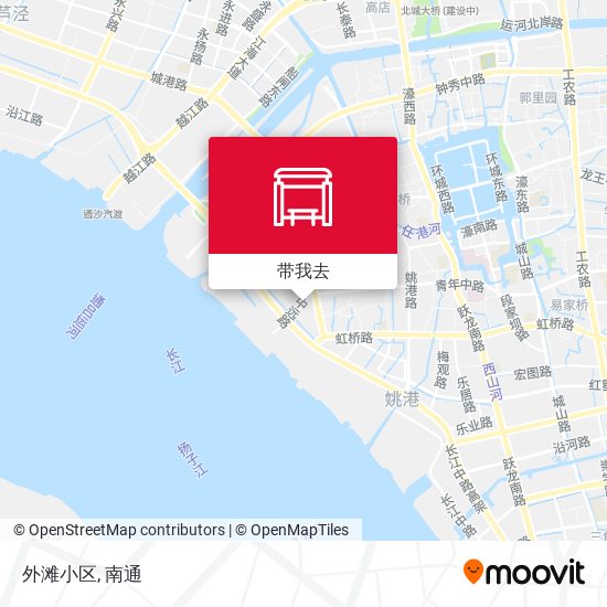 外滩小区地图