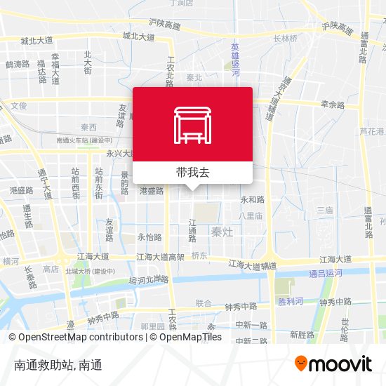 南通救助站地图