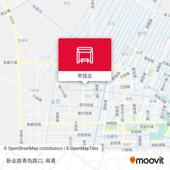 新金路青岛路口地图