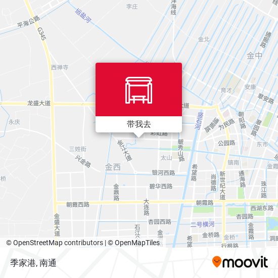 季家港地图