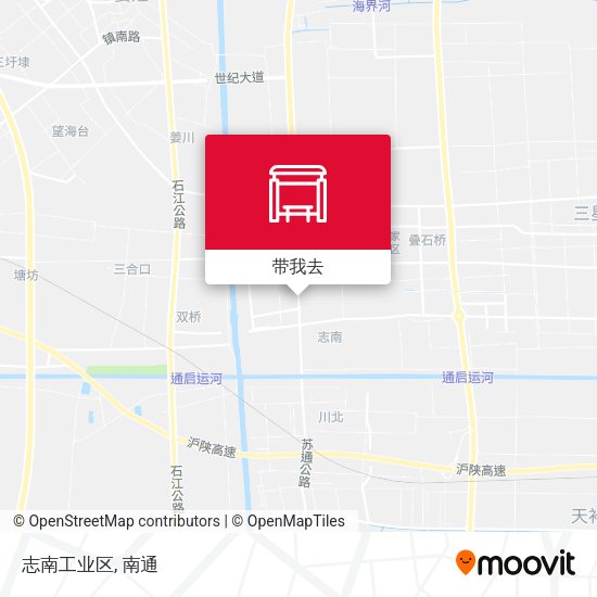 志南工业区地图