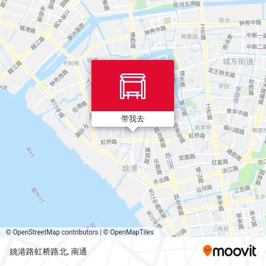 姚港路虹桥路北地图