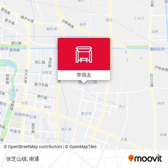张芝山镇地图