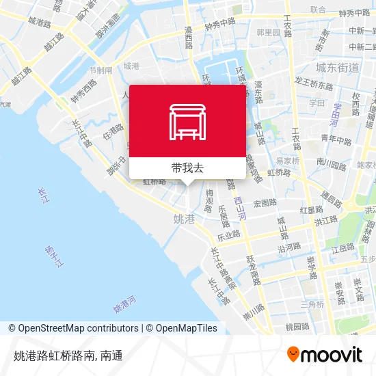 姚港路虹桥路南地图