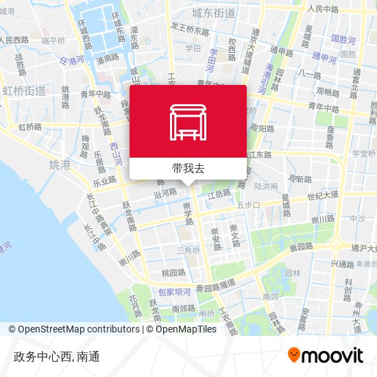 政务中心西地图