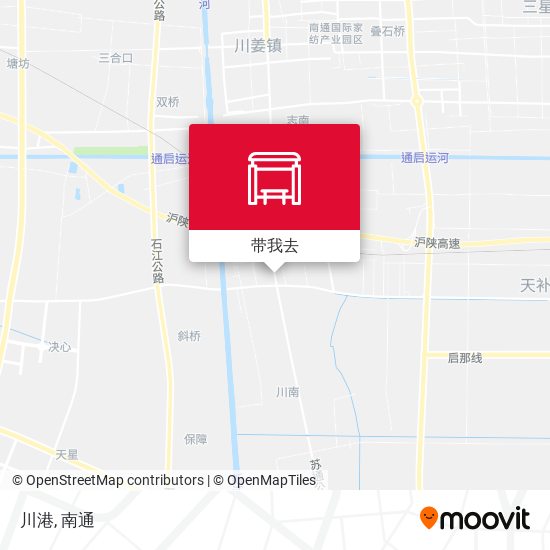 川港地图