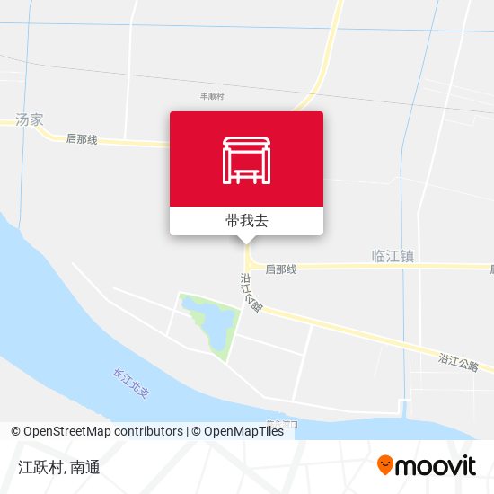 江跃村地图
