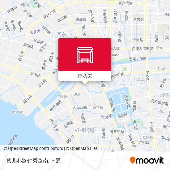 孩儿巷路钟秀路南地图