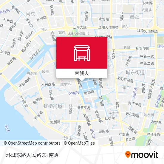 环城东路人民路东地图