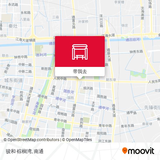 骏和·棕榈湾地图